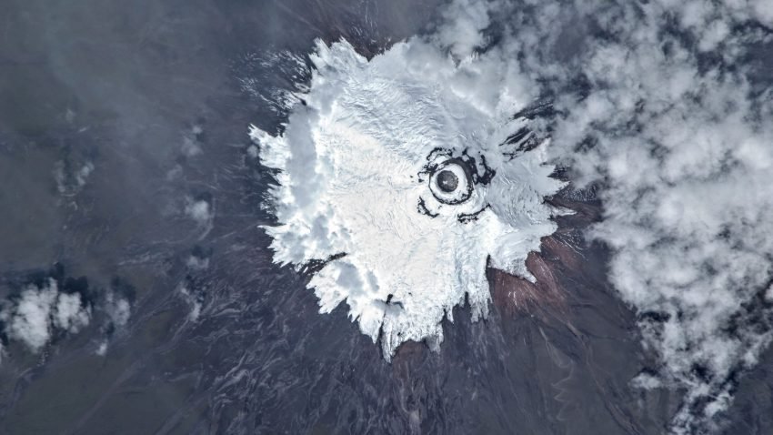 Cotopaxi Volcano, Ecuador Credit - NASA